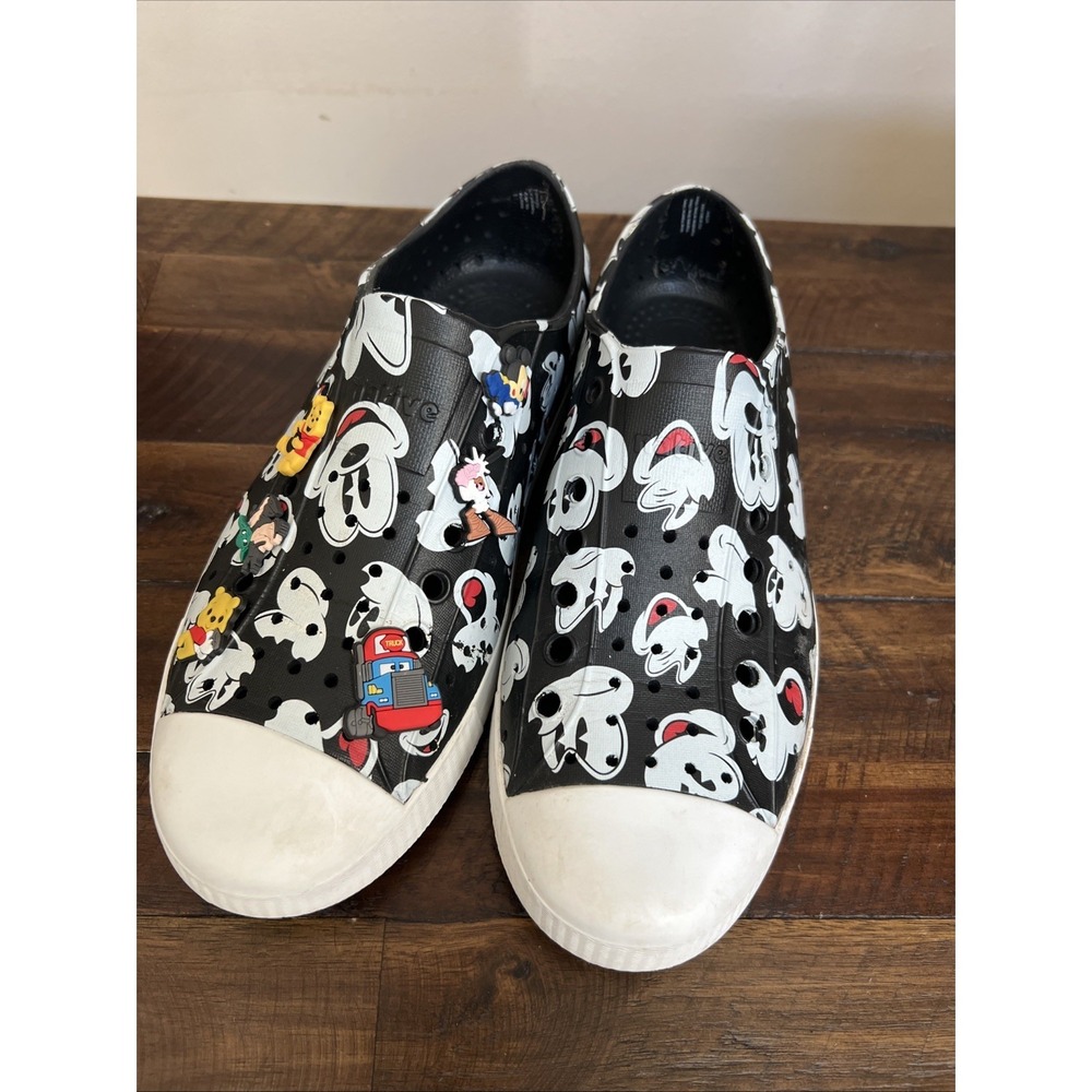 Disney Mickey Mouse Native Slip On Sneakers Shoes M 7 W 9  Unisex Men's Women